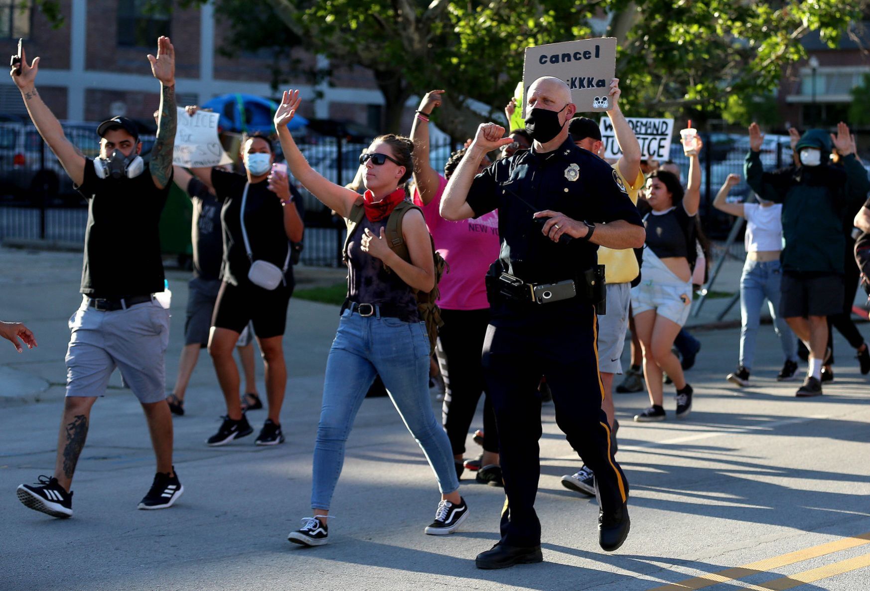 Protest Monday